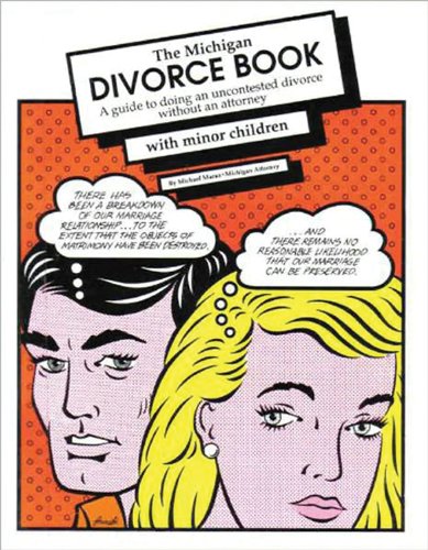 9780936343235: The Michigan Divorce Book: A Guide to Doing an Uncontested Divorce Without an Attorney (with Minor Children)