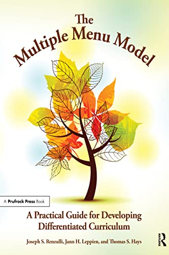 9780936386867: The Multiple Menu Model: A Practical Guide for Developing Differentiated Curriculum