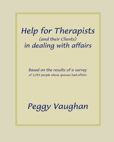 Beispielbild fr Help for Therapists (and their Clients) in dealing with affairs zum Verkauf von Revaluation Books