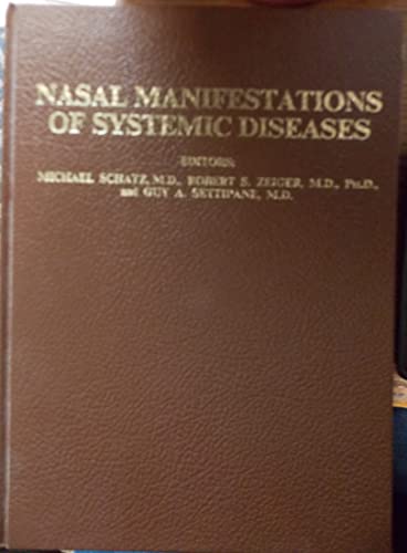 Beispielbild fr Nasal Manifestations of Systemic Diseases zum Verkauf von Wonder Book