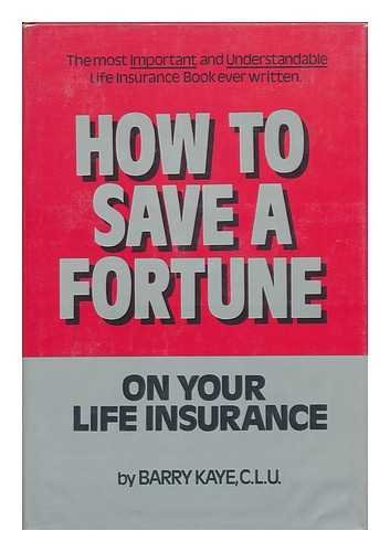 Beispielbild fr How to Save a Fortune on Your Life Insurance zum Verkauf von Better World Books