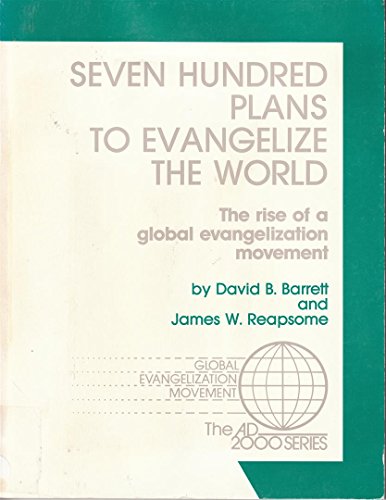 9780936625553: 700 Plans to Evangelize the World (Ad 2000 Series)