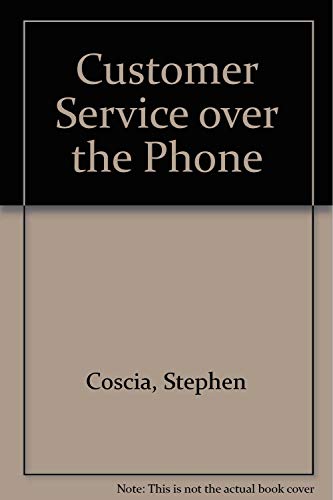 Beispielbild fr Customer Service over the Phone zum Verkauf von Bookmans