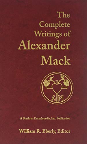 9780936693125: The Complete Writings of Alexander Mack