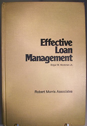 Stock image for Effective Loan Management for sale by Jenson Books Inc