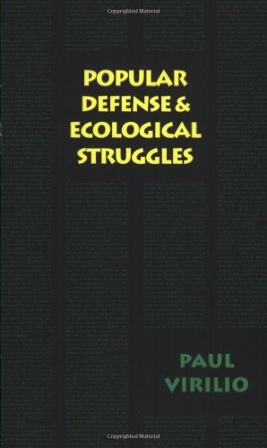 9780936756059: Popular Defense and Ecological Structures (Semiotext(e) / Foreign Agents)