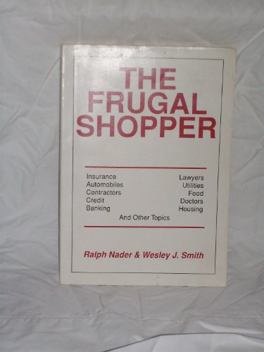 Beispielbild fr The Frugal Shopper zum Verkauf von Better World Books