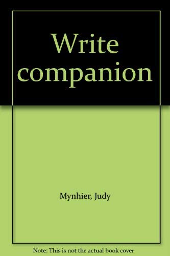 Write Companion (9780936767093) by Mynhier, Judy