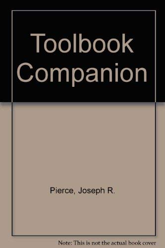 Imagen de archivo de Toolbook Companion (Windows) a la venta por The Book Cellar, LLC