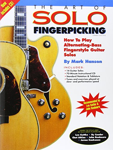 9780936799032: The Art of Solo Fingerpicking: How to Play Alternating-Bass Fingerstyle Guitar Solos-