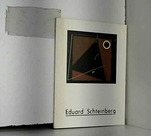 Imagen de archivo de Eduard Schteinberg: Paintings, 1975-1989, October 17-November 25, 1989 a la venta por PONCE A TIME BOOKS
