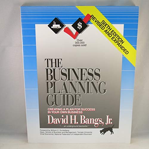 Imagen de archivo de The Business Planning Guide (Creating a Plan for Success in Your Own Business Ser.) a la venta por The Unskoolbookshop