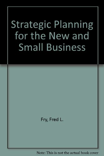 Beispielbild fr Strategic Planning for the New and Small Business zum Verkauf von gearbooks