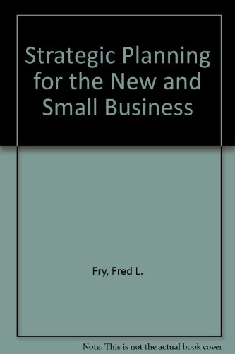 Stock image for Strategic Planning for the New and Small Business for sale by POQUETTE'S BOOKS