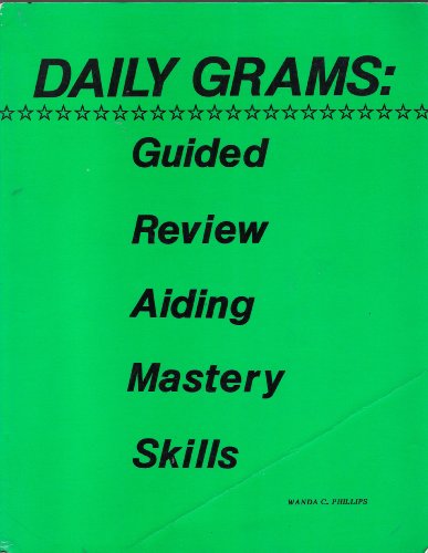 9780936981055: Daily Grams: Guided Review Aiding Mastery Skills JR/SR High