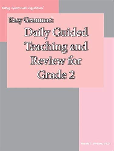 Imagen de archivo de Easy Grammar Daily Guided Teaching and Review for 2nd Grade Revised Edition a la venta por Gulf Coast Books