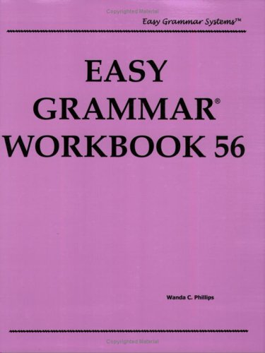 Imagen de archivo de Easy Grammar Workbook 56 a la venta por ThriftBooks-Dallas