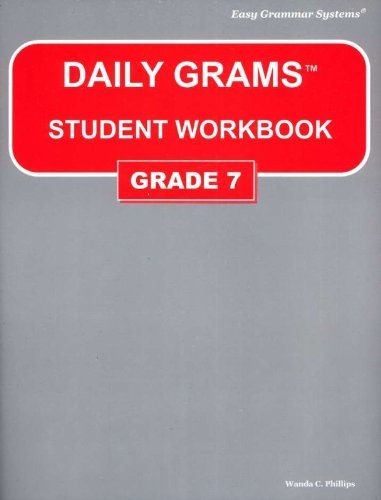 Stock image for Daily Grams: Grade 7 - Student Book for sale by Goodwill of Colorado