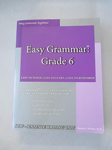 9780936981444: Easy Grammar 6 - Teacher Edition