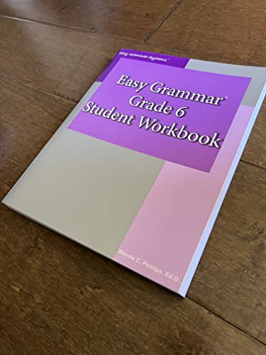 Stock image for Easy Grammar Grade 6 for sale by Hafa Adai Books