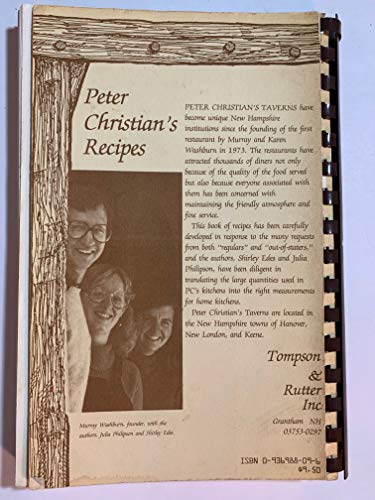 Stock image for Peter Christians Recipes for sale by ThriftBooks-Atlanta