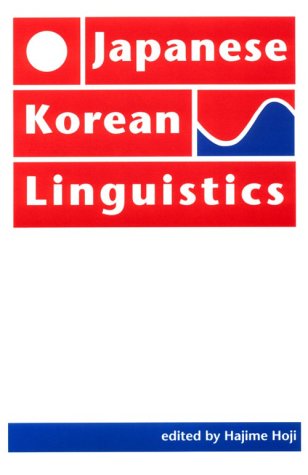 Imagen de archivo de Japanese/Korean Linguistics a la venta por Object Relations, IOBA