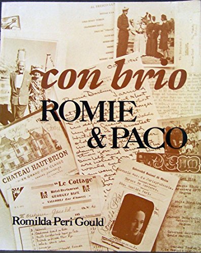 Stock image for Con brio: Romie & Paco for sale by Wonder Book