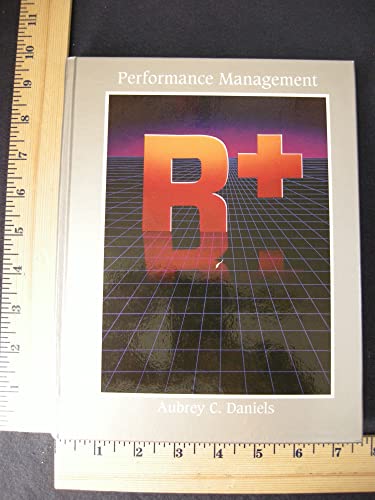 Imagen de archivo de Performance Management: Improving Quality and Productivity Through Positive Reinforcement a la venta por Gulf Coast Books