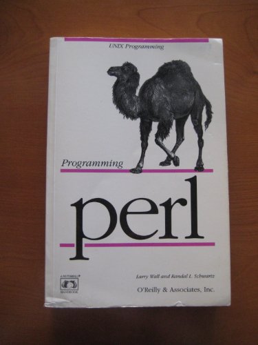 Stock image for PROGRAMMING PERL for sale by Ammareal