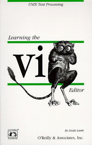 Beispielbild fr Learning the VI Editor zum Verkauf von Ammareal