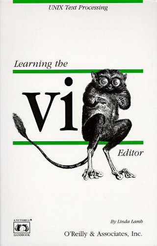9780937175675: Learning the Vi Editor