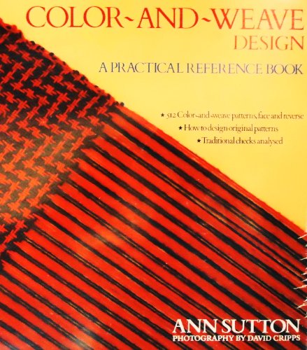 9780937274118: Colour-And-Weave Design Book: A Practical Reference Book