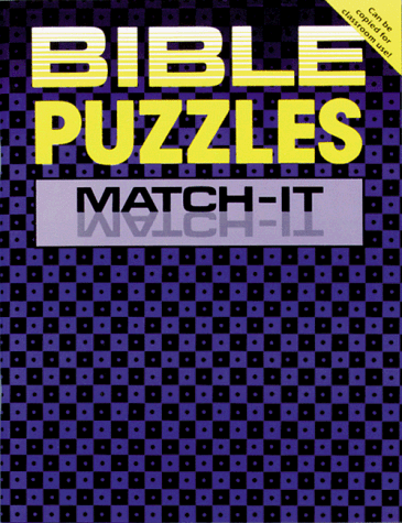 Beispielbild fr Bible Puzzles : Match-It zum Verkauf von Better World Books