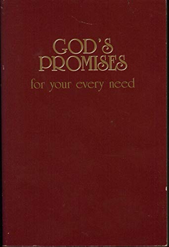 Beispielbild fr God's Promises For Your Every Need zum Verkauf von Wonder Book