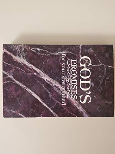 Stock image for God's Promises for Your Every Need for sale by Better World Books: West