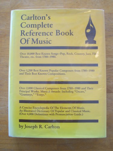 Carlton's Complete Reference Book of Music