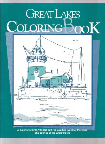 Beispielbild fr The Great Lakes Coloring Book zum Verkauf von Better World Books