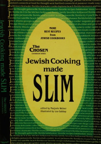 Stock image for Jewish Cooking Made Slim for sale by Wonder Book
