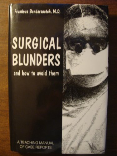 Stock image for Surgical Blunders for sale by Sleuth Books, FABA