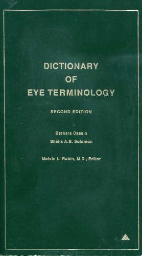 9780937404331: Dictionary of Eye Terminology