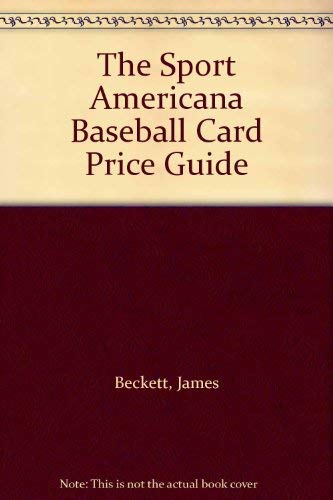 Beispielbild fr The Sport Americana Baseball Card Price Guide zum Verkauf von Wonder Book