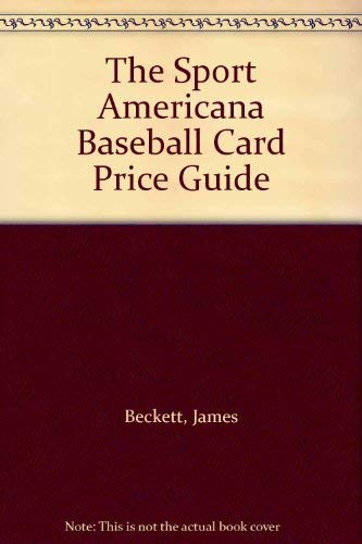 Stock image for The Sport Americana Baseball Card Price Guide for sale by Wonder Book