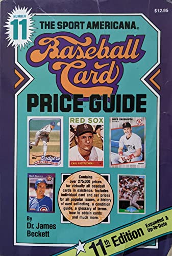 Stock image for Baseball Card Price Guide No.11 (Sport Americana Baseball Card Price Guide) for sale by HPB-Movies