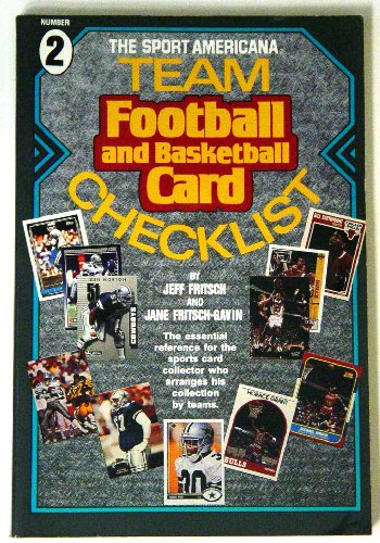 Beispielbild fr The Sport Americana Team Football and Basketball Card Checklist, No 2 zum Verkauf von Basement Seller 101