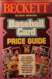 Imagen de archivo de Sport Americana Baseball Card Price Guide a la venta por Gulf Coast Books