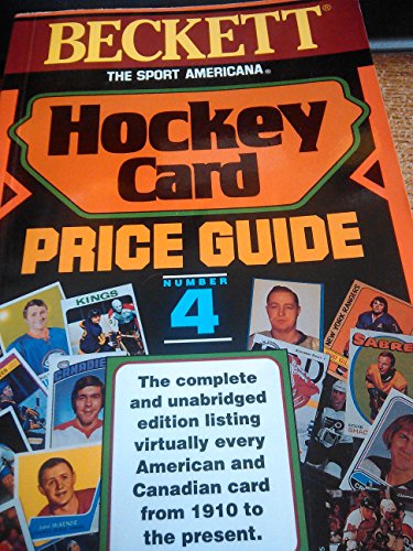 Beispielbild fr Hockey Card Price Guide (SPORT AMERICANA HOCKEY CARD PRICE GUIDE) (English and French Edition) zum Verkauf von Newsboy Books