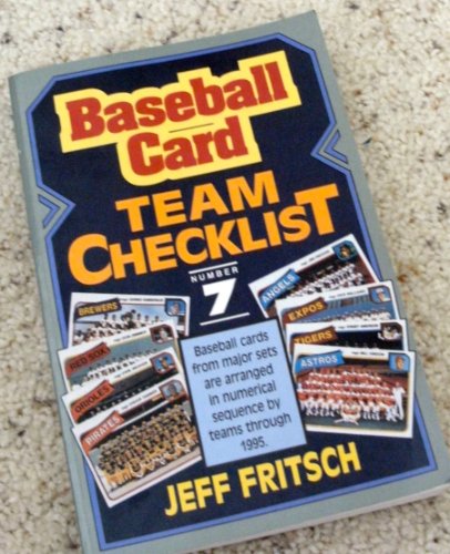Beispielbild fr Baseball Card Team Checklist/No 7 (SPORT AMERICANA TEAM BASEBALL CARD CHECKLIST) zum Verkauf von SecondSale