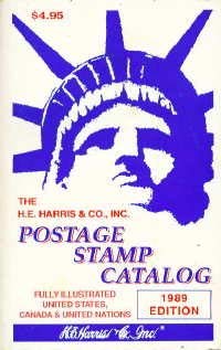 Beispielbild fr The H.E. Harris and Company, Inc. Postage Stamp Catalog, 1989 zum Verkauf von Wonder Book