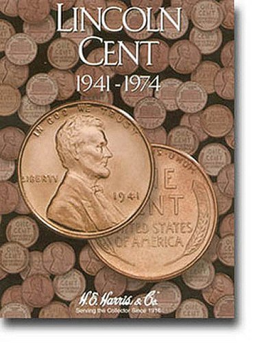 Stock image for Lincoln Cents Folder 1941-1974 (H. E. Harris & Co.) for sale by Upward Bound Books