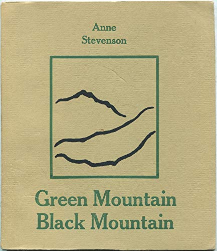 Stock image for Green Mountain, Black Mountain for sale by The Second Reader Bookshop